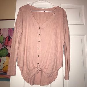 Francescas knotted shirt